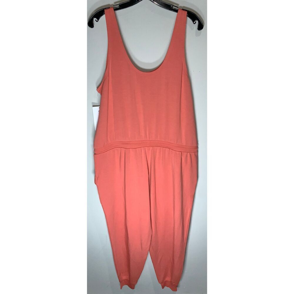 Athleta orange balance jumpsuit 1x - Picture 2 of 3